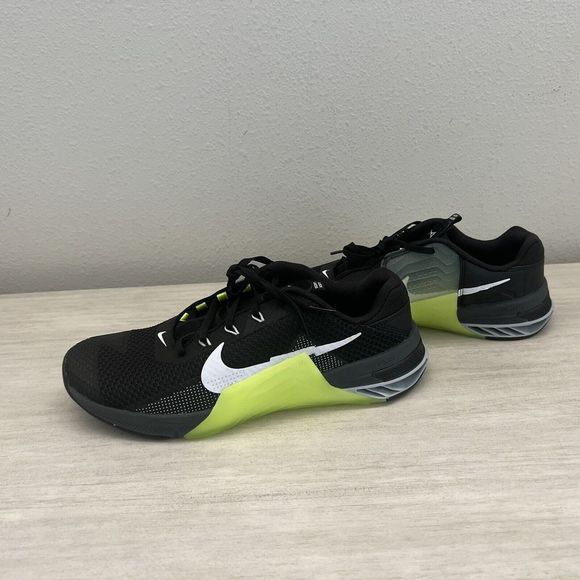 Nike CZ88281 017 Metcon 7 Men’s Sz 10 Training Crossfit Running Shoes Black Volt - Picture 4 of 9